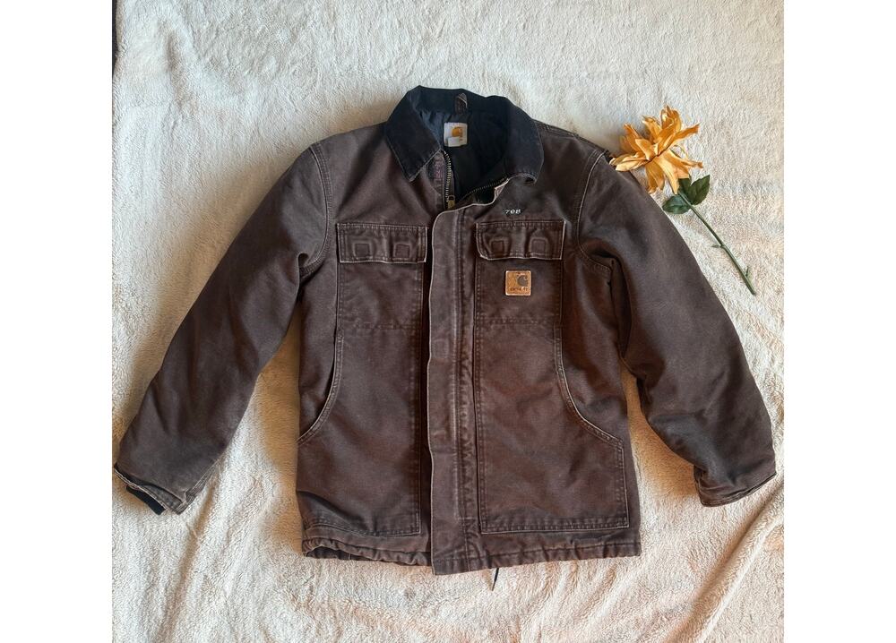 Vintage Carhartt C26 Arctic Quilt-Lined Traditional Coat Small